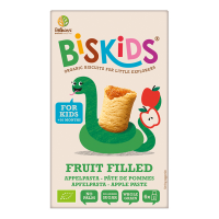 Biskids Bio měkké s jablečným pyré bez přidaného cukru 35% ovoce 150 g