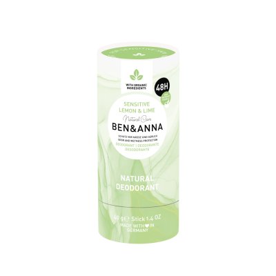 Ben & Anna Deodorant Sensitive Lemon & Lime 40 g
