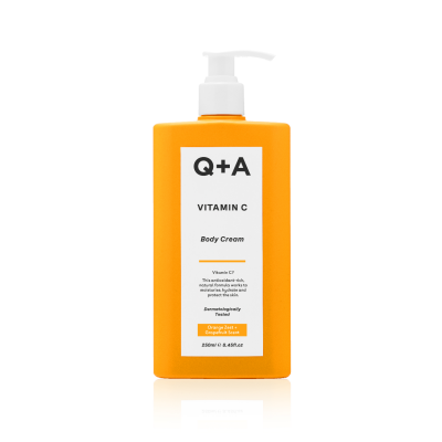 Q+A Vitamin C hydratační vyživující a ochranný tělový krém 250 ml