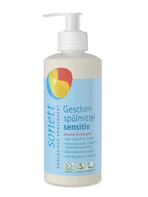 SONETT Tekutý prostředek na nádobí Sensitive 300ml