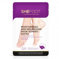 SheCosmetics SheFoot Vyživující a hydratační ponožky 1 pár