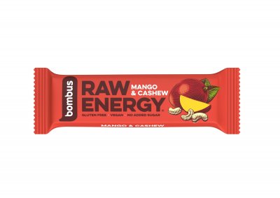 Bombus Raw Energy Tyčinka Mango + cashew 50 g