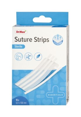Dr. Max Suture Strips 6,4 x 108 mm náplasťové stehy 10 ks