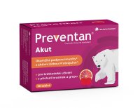 Preventan Akut s příchutí brusinek a grepu 30 tablet
