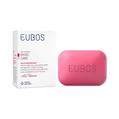 EUBOS Basic Care Tuhé mýdlo červené 125 g
