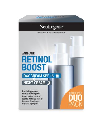 Neutrogena Retinol Boost denní a noční krém 2x50ml
