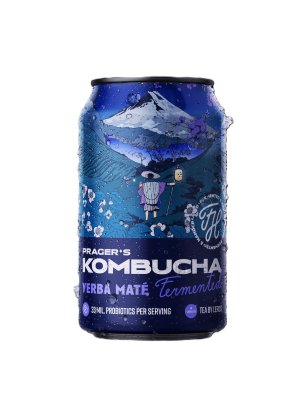 Pragers Kombucha Yerba Maté 330 ml
