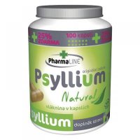 Pharmaline Psyllium Natural 100 kapslí + 25 % zdarma