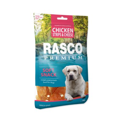 Rasco Premium proužky kuřecí se sýrem 80 g