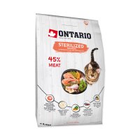 Ontario Cat Sterilised Salmon granule 6,5 kg