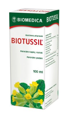 Biotussil kapky 100 ml