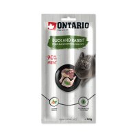 Ontario tyčinky s kachním a králičím masem 3 x 5 g
