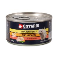 Ontario Kuřecí kousky a nugetky konzerva 200 g
