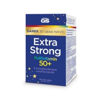 GS Extra Strong Multivitamin 50+ 100+30 tablet dárkové balení 2023