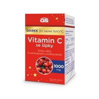 GS Vitamin C 1000 se šípky 100+30 tablet dárkové balení 2023