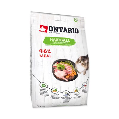 Ontario Cat Hairball granule 2 kg