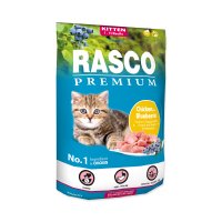 Rasco Premium Kitten Kuřecí s borůvkou granule 400 g