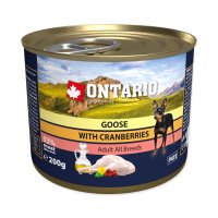 Ontario Husí s brusinkami konzerva 200 g