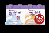 Nutridrink Compact 6+2 (neutral-káva) 8x125ml