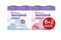 Nutridrink Compact 6+2 (neutral-jahoda) 8x125ml