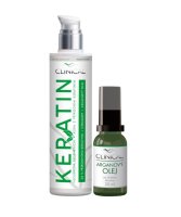 Clinical Keratin kúra 100ml + Arganový olej 20ml Clinical Keratin kúra 100ml + Arganový olej 20ml