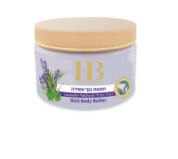 H&B Dead Sea Minerals Aromatické tělové máslo Levandule 350 ml