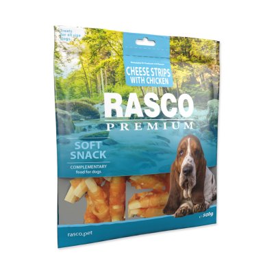 RASCO Premium proužky sýru obalené kuřecím masem 500 g