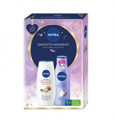 Nivea Box Smooth Moment dárkový set Nivea Box Smooth Moment dárkový set