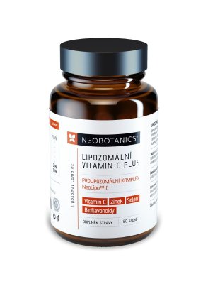 NEOBOTANICS Lipozomální vitamin C plus Zinek + Selen cps.60