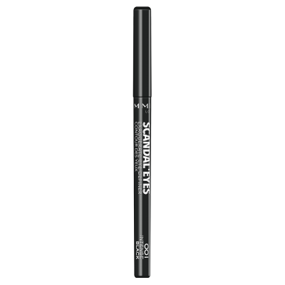 Rimmel ScandalEyes Exaggerate 001 tužka na oči Intense Black 0,35 g