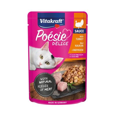 Vitakraft Cat Poésie Déli Sauce Krůtí 85 g