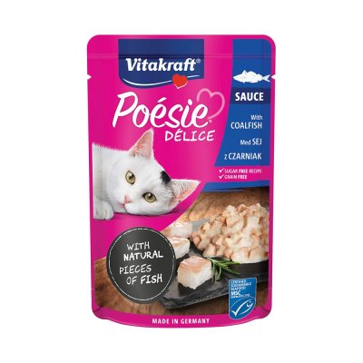 Vitakraft Cat Poésie Déli Sauce treska tm. 85 g