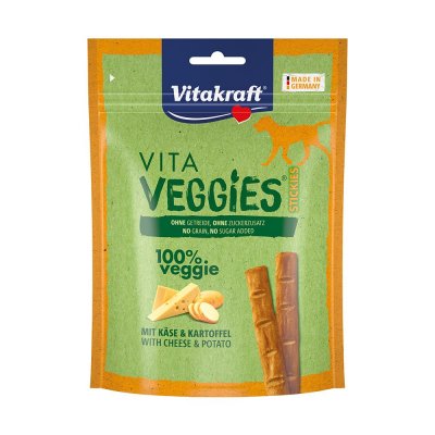 Vitakraft Tyčinky Vita Veggies Stickies se sýrem a bramborem 80 g