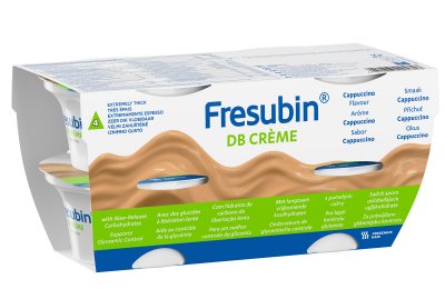 FRESUBIN DB CREME PŘÍCHUŤ CAPPUCCINO perorální roztok 4X200G