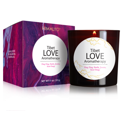 Himalyo Tibet Love Aromatherapy Svíčka 315 g