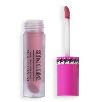 Makeup Revolution Emily In Paris Pinky Swear Pink Rouge tekutá rtěnka 3 ml