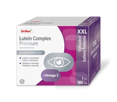 Dr. Max Lutein Complex Premium XXL 180 kapslí
