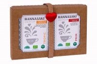 Hannasaki Štíhlý + štíhlá po celý rok set BIO čajů 2x50 g