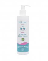 kii-baa organic Baby Pečující tělové mléko s pro/prebiotiky 250 ml