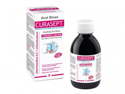 CURASEPT ADS SOOTHING 0,2 % CHX ústní voda 200 ml