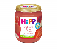 Hipp Superovoce BIO Jablka s jahodami a hruškami 160 g