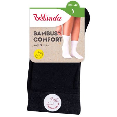 Bellinda BAMBUS Comfort vel. 39–42 dámské ponožky černé