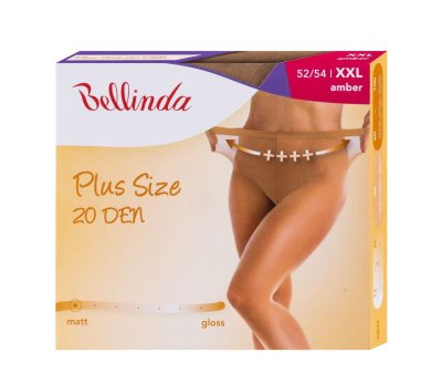Bellinda Plus Size 20 DEN vel. XXL punčochové kalhoty tělové