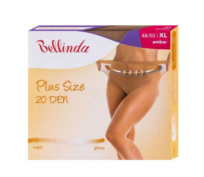 Bellinda Plus Size 20 DEN vel. XL punčochové kalhoty tělové
