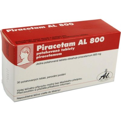 Piracetam AL 800 mg 30 potahovaných tablet