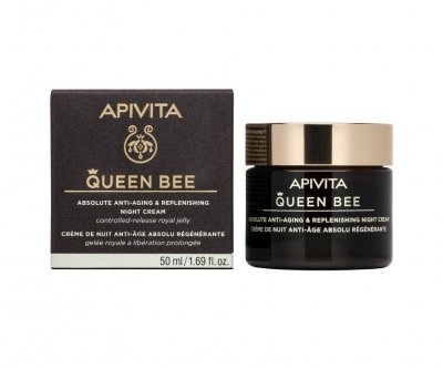 APIVITA Queen Bee Anti-Aging Night Cream zpevňující noční krém 50 ml