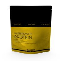 BEAR FOOT NUTRITION Power Protein slaný karamel 1000 g