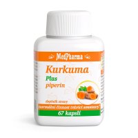 Medpharma Kurkuma Plus piperin 67 kapslí