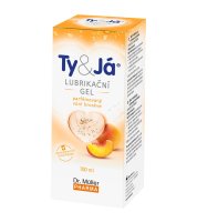 Lubrik.gel Ty&Já parf.vůní broskve 100ml Dr.Müller