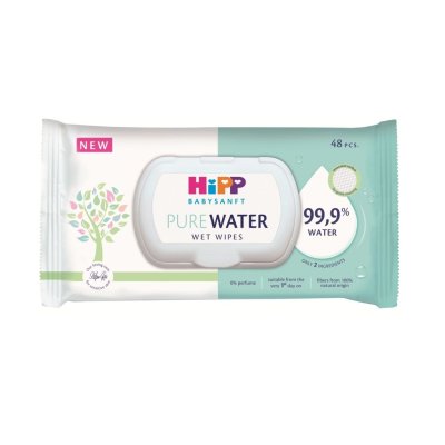 HIPP Babysanft Čistící vlhčené ubrousky Soft & Pur 48 ks